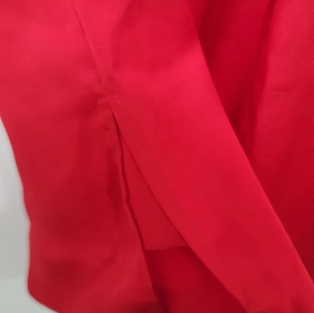 Laundry Red V-Neck Top - Goji Berry - Picture 11 of 13